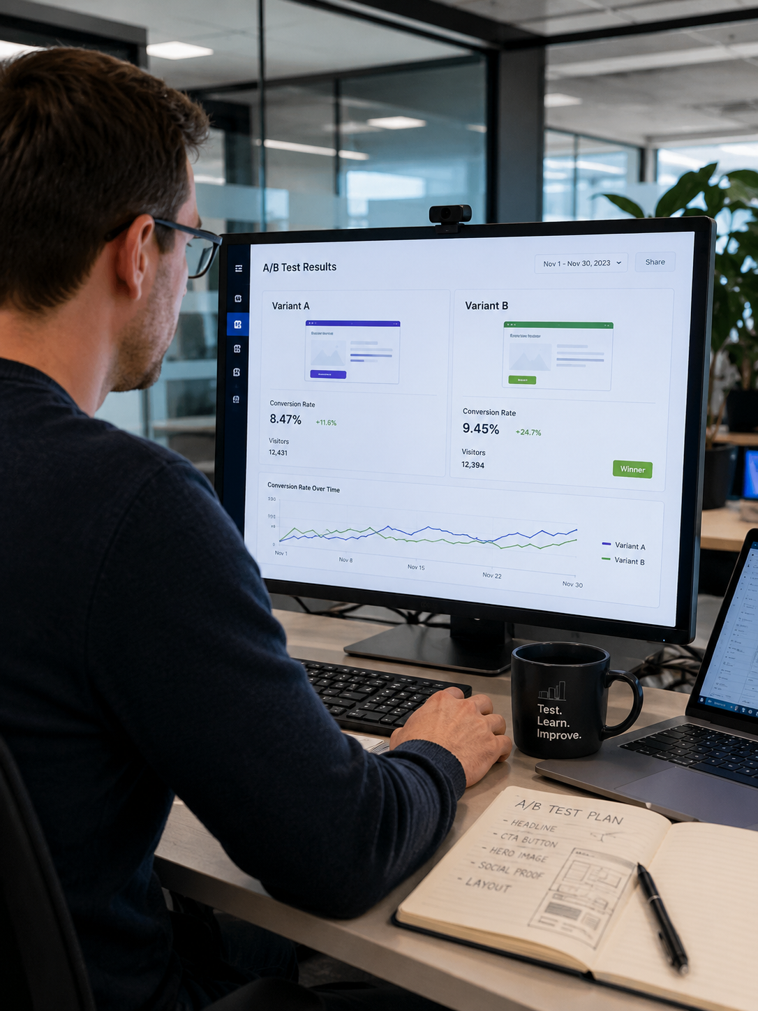 Enterprise A/B Testing Framework